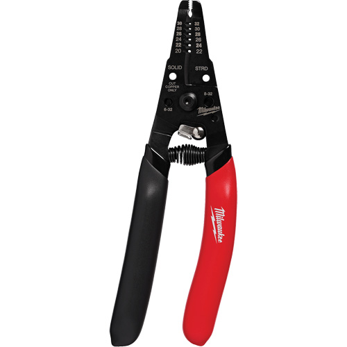 Couteau & d&eacute;nudeur de fil basse tension avec prise tremp&eacute;e, 20 - 32 AWG Distribution Jean Lapalme