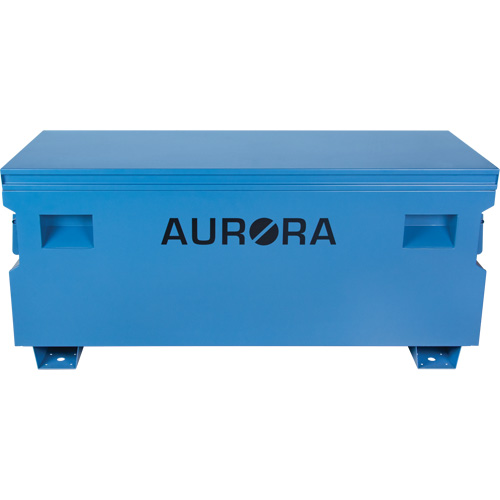 Coffre &agrave; outils de chantier, 60" x 24" x 27-1/2", Acier, Bleu Distribution Jean Lapalme