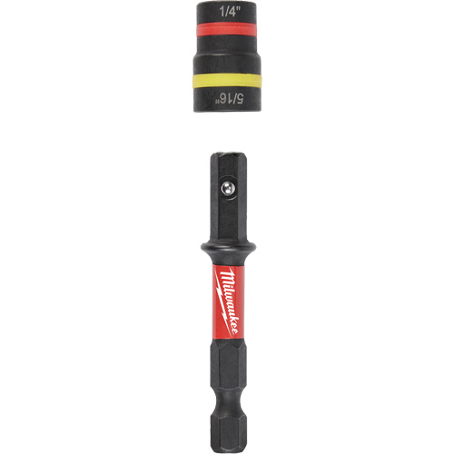 Shockwave Impact Duty Quik-Clear 2-in-1 Nut Drivers, 5/16"/1/4" Drive, 2-1/4" L, Magnetic Distribution Jean Lapalme