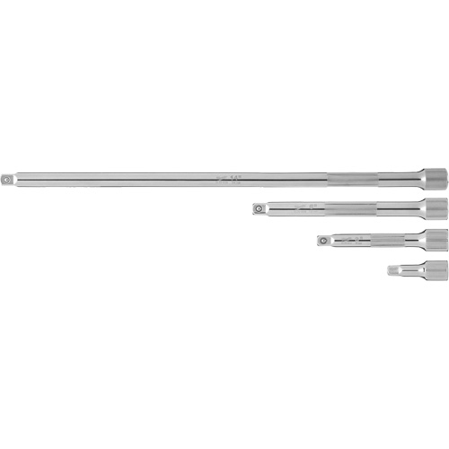 Drive Extension Set, 1/4" Drive, Chrome Finish, 4 Pcs Distribution Jean Lapalme