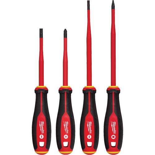 Insulated Slim Tip Screwdriver Set, 4 Pcs., Magnetic Distribution Jean Lapalme