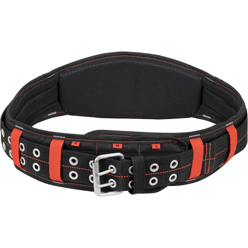 5" Padded Belt, Black/Red Distribution Jean Lapalme