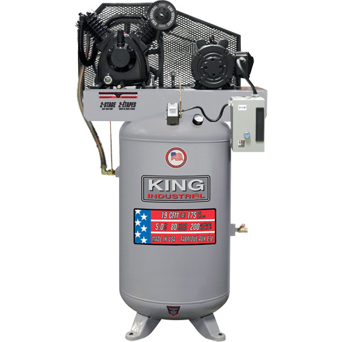 2-Stage Air Compressor, 80 Gal. (96 US Gal) Distribution Jean Lapalme