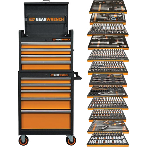 Mechanic's Tool Set & Storage, 791 Pieces Distribution Jean Lapalme