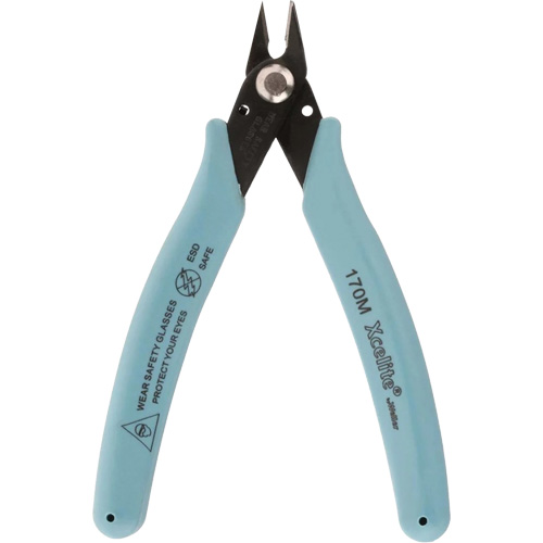 Pince-cisailles &agrave; usage g&eacute;n&eacute;ral avec poign&eacute;es rouges Xcelite, 5" Distribution Jean Lapalme