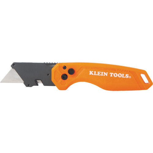 Folding Utility Knife, 1" Blade, Steel Blade, Plastic Handle Distribution Jean Lapalme