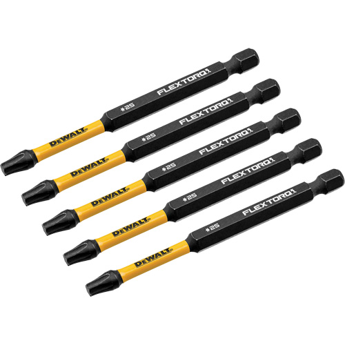 FLEXTORQ&reg; Impact Driver Bit, Torx, T-25 Tip, 1/4" Drive Size, 3-1/2" Length Distribution Jean Lapalme