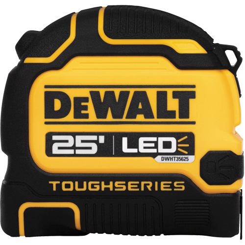 Ruban &agrave; mesurer &agrave; lampe DEL TOUGHSERIES, 25' Distribution Jean Lapalme