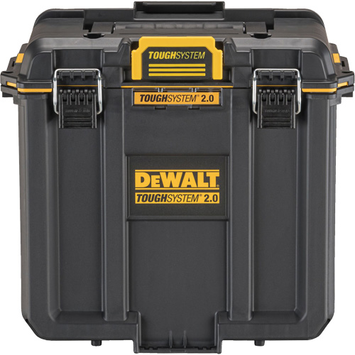 Boîte &agrave; outils compacte et profonde ToughSystem 2.0, 10" x 15-7/20" x 13-4/5", Noir/Jaune Distribution Jean Lapalme
