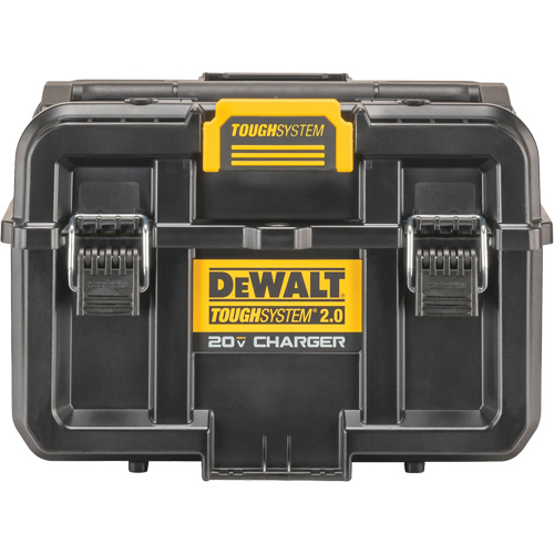 Chargeur 20V &agrave; deux ports ToughSystem 2.0, 14" x 15" x 9", Noir/Jaune Distribution Jean Lapalme