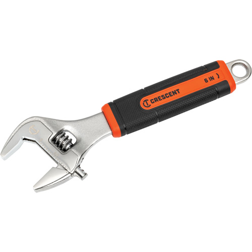 Adjustable Wrench, 6" L, 26 mm/1-4/5" Max Width, Chrome/Polished Distribution Jean Lapalme