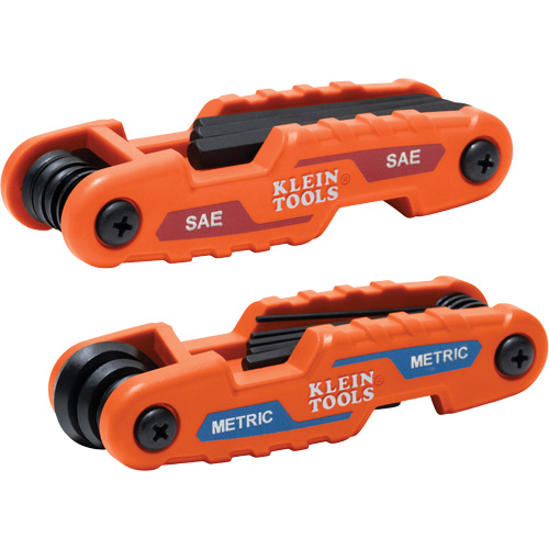 Compact Folding Hex Key Set, 17 Pcs., Metric & Imperial Distribution Jean Lapalme