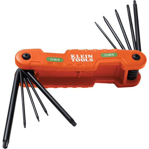 Pro Folding Hex Key Set, 10 Pcs., Torx&reg; Distribution Jean Lapalme