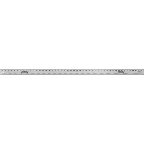 Aluminum Inch/Metric Straight Edge, 48" L, 2" W Distribution Jean Lapalme