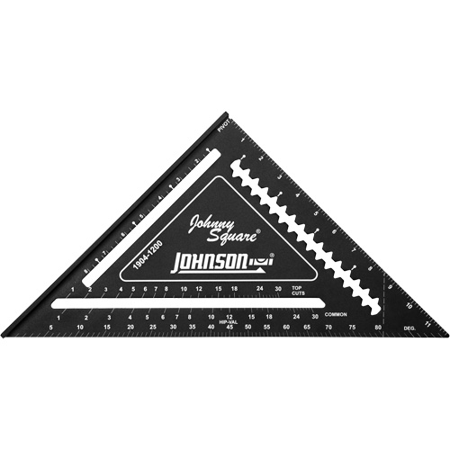 &eacute;querre de charpente 12" Johnny Square Professional Easy-Read Distribution Jean Lapalme