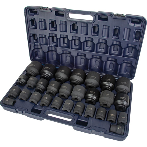 SAE Socket Set, 29 Pcs, Impact, 3/4" Drive Size Distribution Jean Lapalme