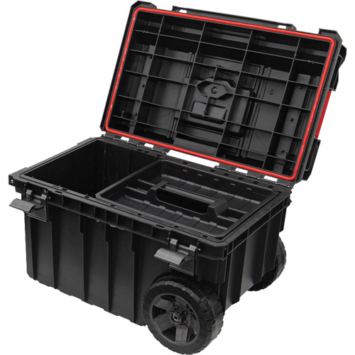 Coffre &agrave; outils roulant Arx, 23-4/5" x 16" x 15-3/5", Noir Distribution Jean Lapalme