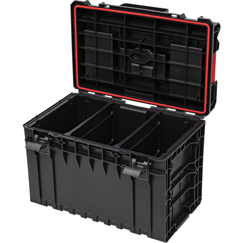 Arx Large Toolbox, 23" x 15-1/5" x 16-1/2", Black Distribution Jean Lapalme