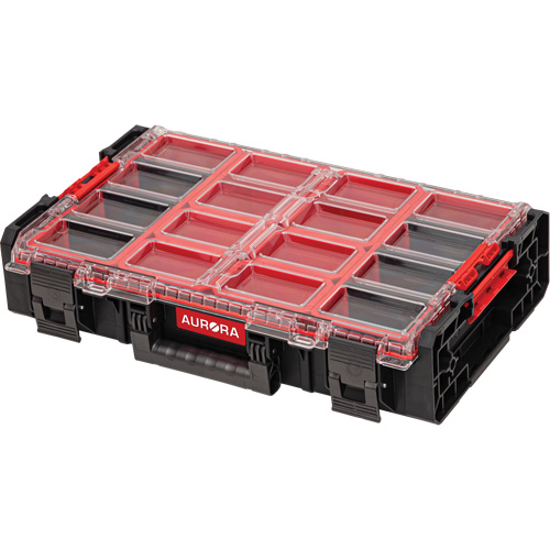 Organisateur 2 fois tr&egrave;s-grand avec bacs Arx, 23" x 15-1/5" x 6-4/5", Noir Distribution Jean Lapalme