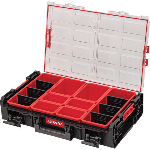 Organisateur 2 fois tr&egrave;s-grand avec bacs Arx, 23" x 15-1/5" x 6-4/5", Noir Distribution Jean Lapalme