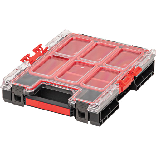 Organisateur moyen avec bacs Arx, 10-3/10" x 14-3/10" x 3", Noir Distribution Jean Lapalme