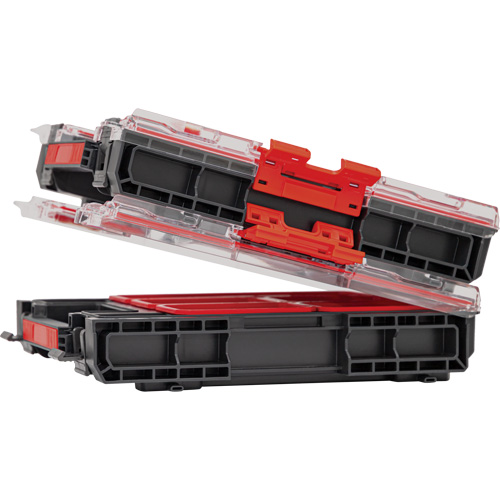 Organisateur moyen avec bacs Arx, 10-3/10" x 14-3/10" x 3", Noir Distribution Jean Lapalme