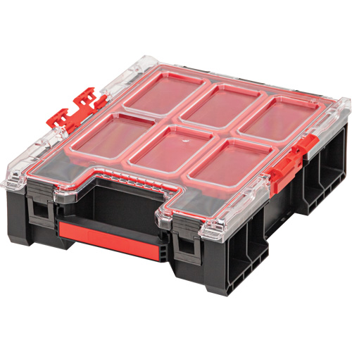 Organisateur moyen haut avec bacs Arx, 10-2/5" x 14-3/10" x 4-1/5", Noir Distribution Jean Lapalme