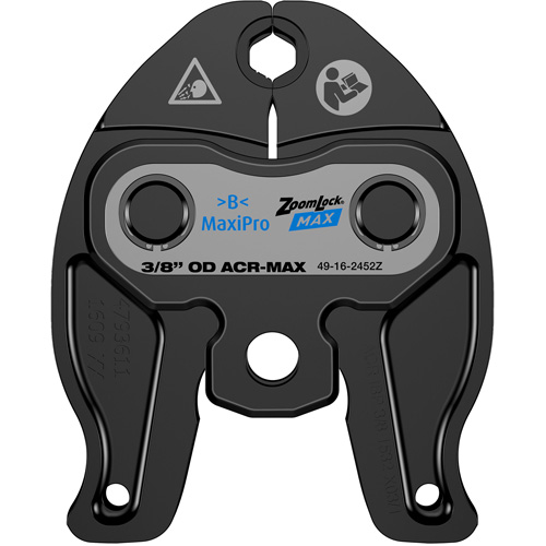 3/8" ZoomLock&reg; MAX Press Jaw for M12 FORCE LOGIC Press Tools Distribution Jean Lapalme