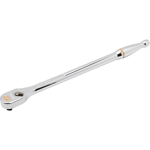 Rochet &agrave; t&ecirc;te chrom&eacute;e enti&egrave;rement polie en goutte avec manche extra long 120XP, Prise de 1/4", Poign&eacute;e Ergonomique Distribution Jean Lapalme