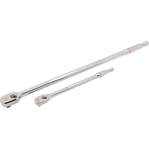 1/4" & 3/8" Drive 120XP Extra Long Handle Full Polish Teardrop Ratchet Set Distribution Jean Lapalme