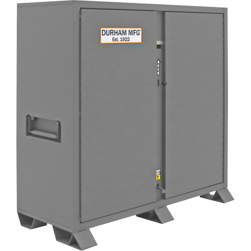 Armoire de rangement pour le chantier, Acier, 47,5 pi³, Gris Distribution Jean Lapalme
