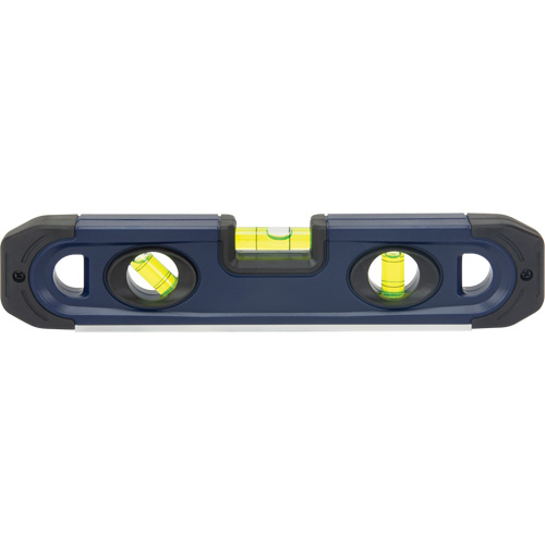 Torpedo Level, 9" L, 3 Vials, Magnetic Distribution Jean Lapalme
