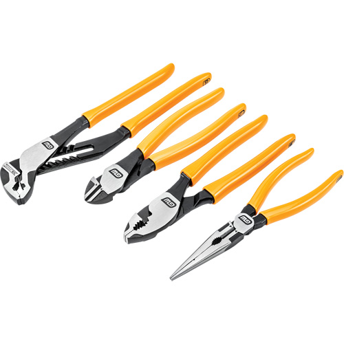 PITBULL Mixed Dual Material Plier Set, 4 Pieces Distribution Jean Lapalme