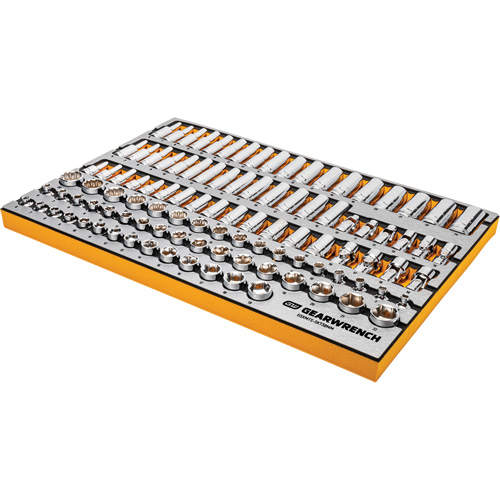 MEGAMOD Master Mechanics Tool Set in Premium Modular Foam Trays with Tool Storage, 1024 Pieces Distribution Jean Lapalme