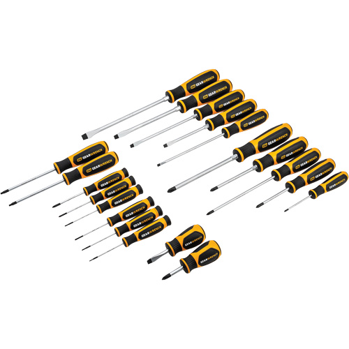 Phillips&reg;, Slotted, Torx&reg; Dual Material Screwdriver Set, 20 Pcs. Distribution Jean Lapalme