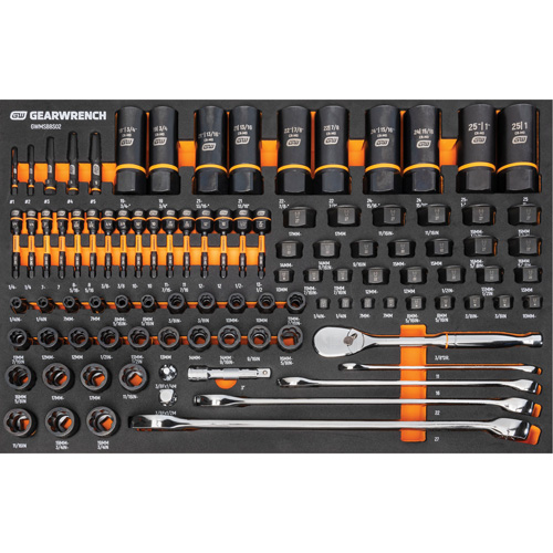 97-Piece Bolt Biter Mechanics Tool Set in Foam Storage Tray Distribution Jean Lapalme
