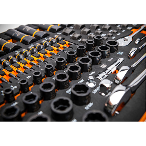 97-Piece Bolt Biter Mechanics Tool Set in Foam Storage Tray Distribution Jean Lapalme