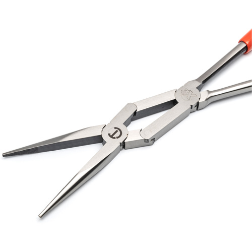 Pinces &agrave; longue port&eacute;e avec manche tremp&eacute; X2, 13" lo Distribution Jean Lapalme