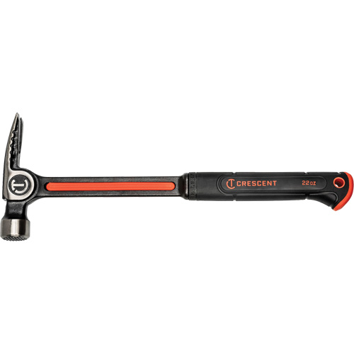 Marteau de charpente en acier avec face meul&eacute;e, 22 oz, Prise en Acier plein, 16" lo Distribution Jean Lapalme