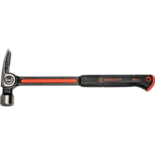 Marteau de charpente &agrave; face meul&eacute;e, 28 oz, Prise en Acier plein, 16" lo Distribution Jean Lapalme