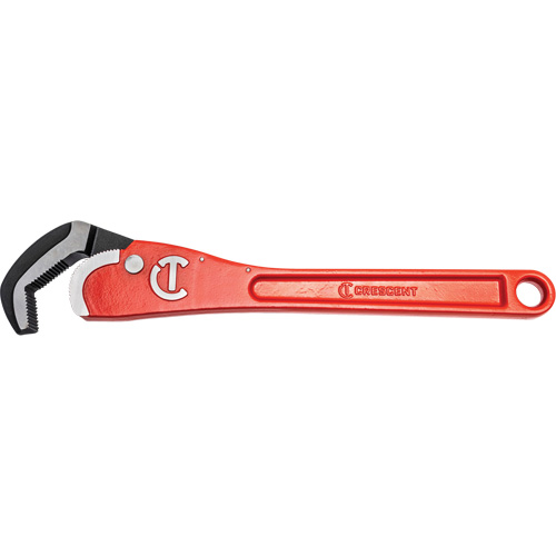Cl&eacute; pour tuyau en acier auto-ajustable, Cap des m&acirc;choires 2-1/2", Longueur 16", Fini Rev&ecirc;tement en poudre, Prise Non-ergonomique Distribution Jean Lapalme