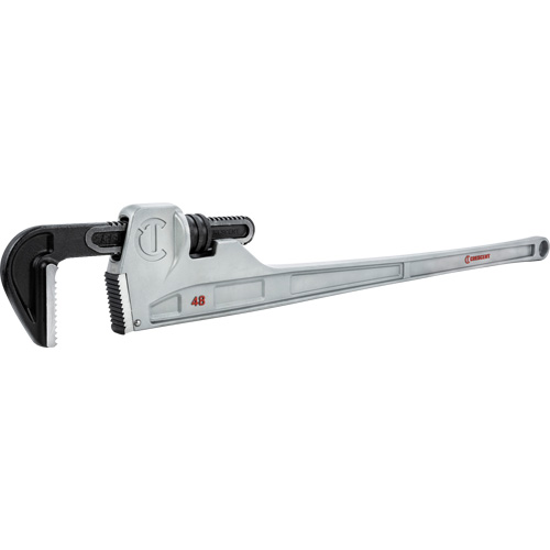 Cl&eacute; &agrave; tuyaux, Cap des m&acirc;choires 6", Longueur 48", Fini Rev&ecirc;tement en poudre, Prise Non-ergonomique Distribution Jean Lapalme