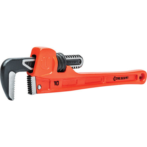 Cl&eacute; pour tuyau SLIM JAW, Cap des m&acirc;choires 1-9/10", Longueur 10", Fini Rev&ecirc;tement en poudre, Prise Non-ergonomique Distribution Jean Lapalme