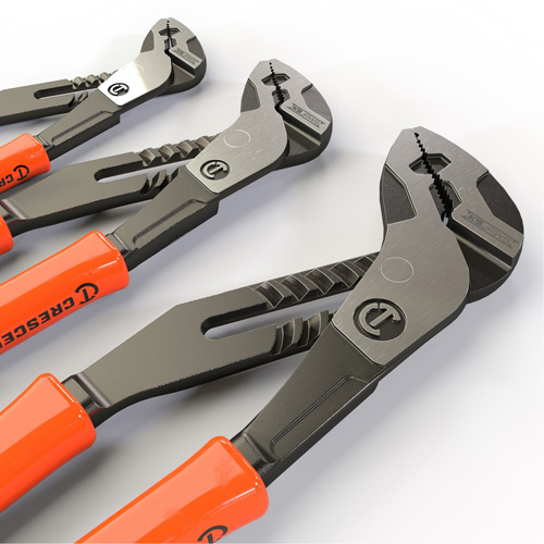 Z2 K9 Straight Jaw Dipped Handle Tongue & Groove Plier Set, 3 Pieces Distribution Jean Lapalme