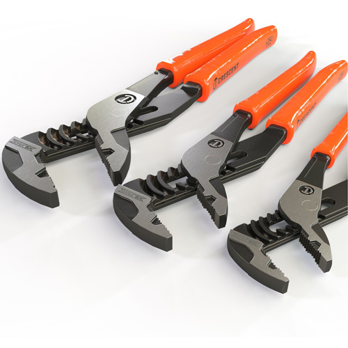 Z2 K9 Straight Jaw Dipped Handle Tongue & Groove Plier Set, 3 Pieces Distribution Jean Lapalme