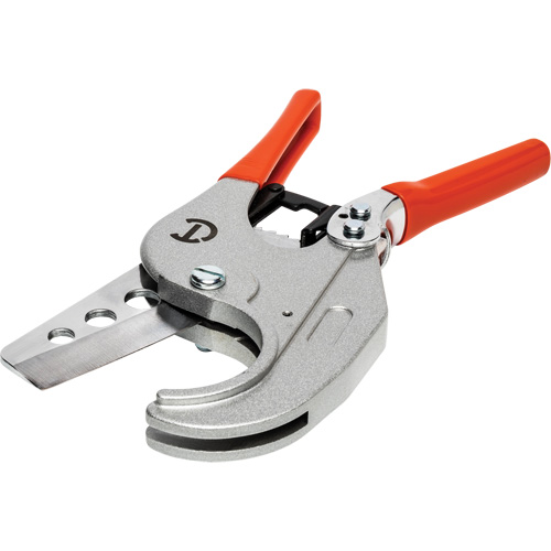 Coupe tuyau en PVC &agrave; rochet avec prises tremp&eacute;es, Capacit&eacute; de 1/4"- 2-3/8" Distribution Jean Lapalme
