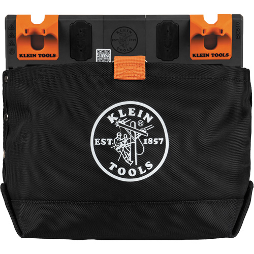 Module de poche pour quincaillerie avec crochet en S Bucket Work Centre, Nylon, 1 pochettes, Noir/Orange Distribution Jean Lapalme