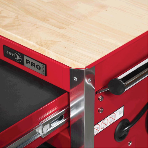 PRC4211 Armoire roulante de s&eacute;rie Pro, 11 tiroirs, 42" la x 18" p x Rouge Distribution Jean Lapalme
