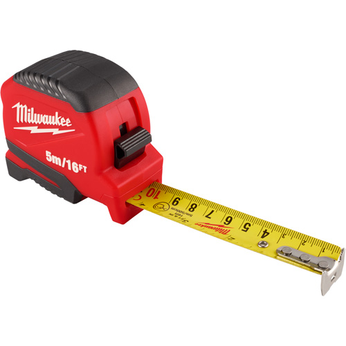 Compact Tape Measure, 1" x 16' Distribution Jean Lapalme