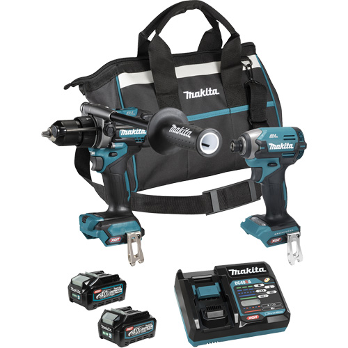 XGT Brushless 2-Tool Combo Kit, 40 V Distribution Jean Lapalme